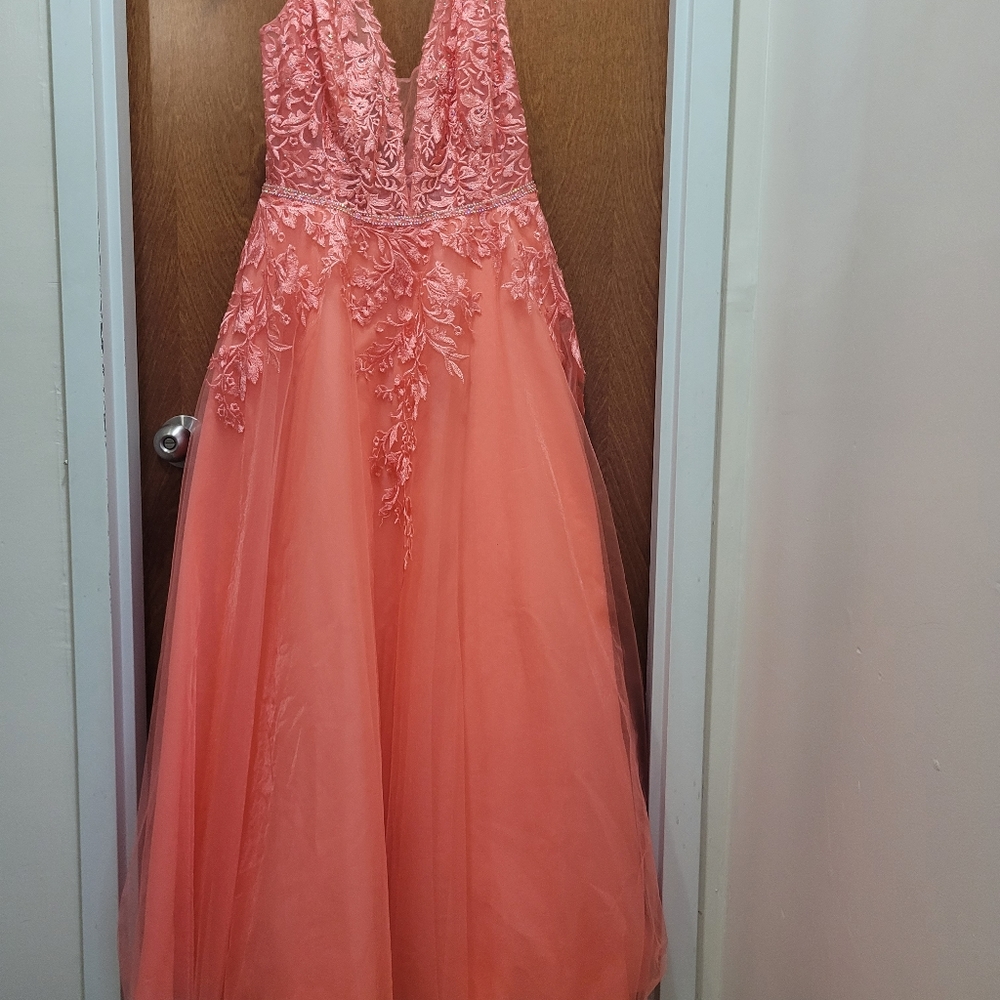 Coral Reef Ball Gown